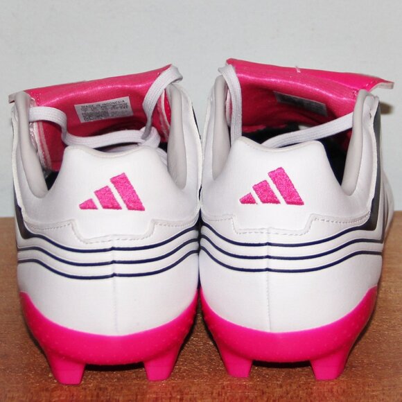 Adidas Predator Precision.3 FG Soccer Cleats Mens 7 White Black Pink - Picture 5 of 7